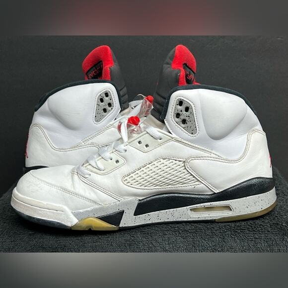 Size 10 - Air Jordan 5 Retro White Cement main image 5